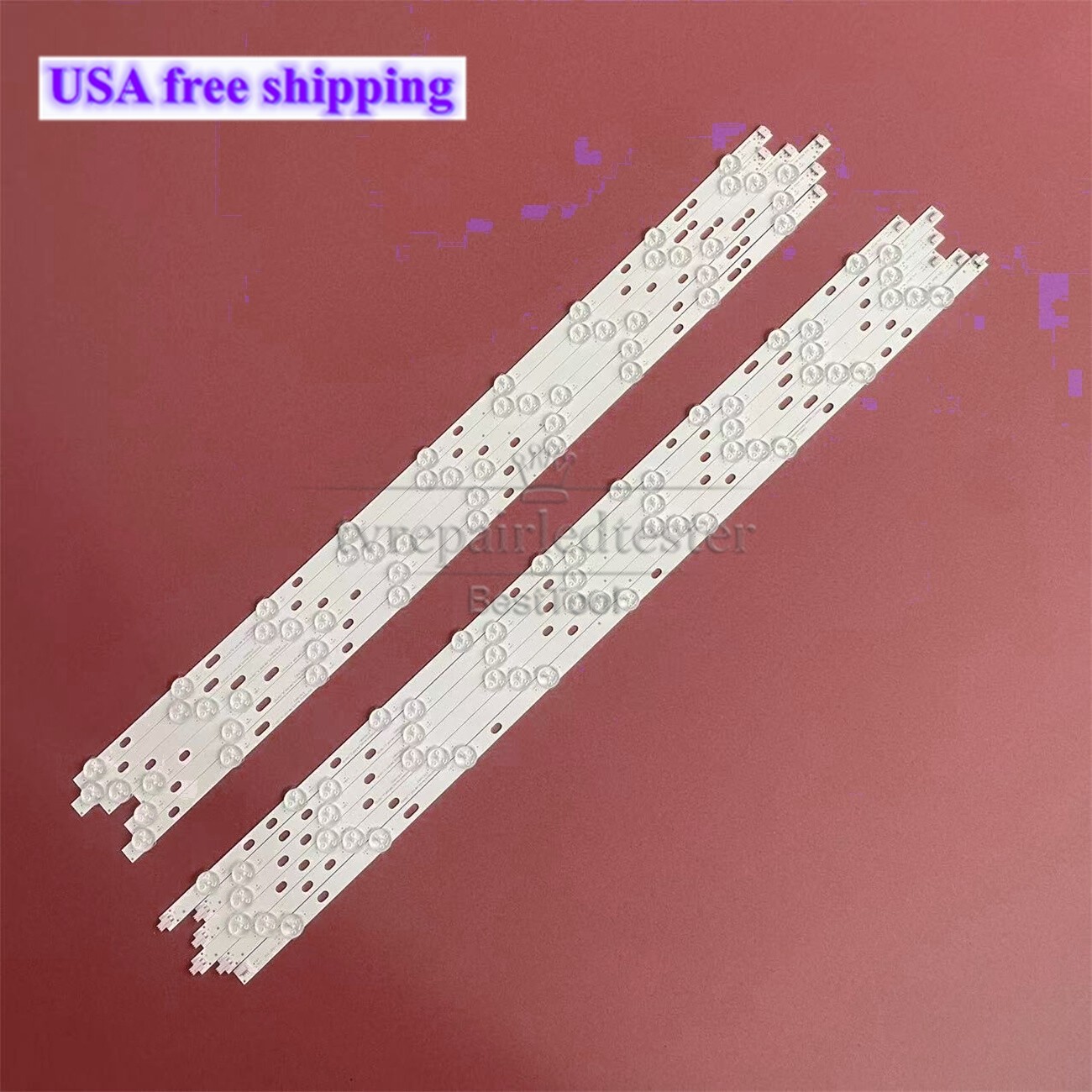 LED Backlight Strips Lamp Bars For Vizio E70U-D3 LFTRUSBS SVG700A10_RE06 12Pcs
