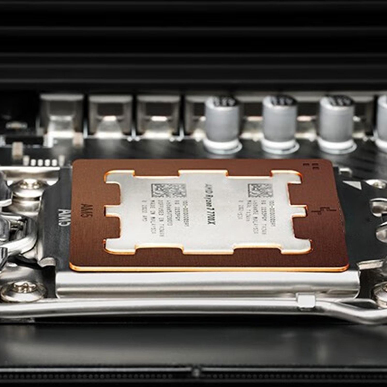 Metal CPU Thermal Pad AM5 CPU Guard Cooling Paste Protector For Laptop, Computer