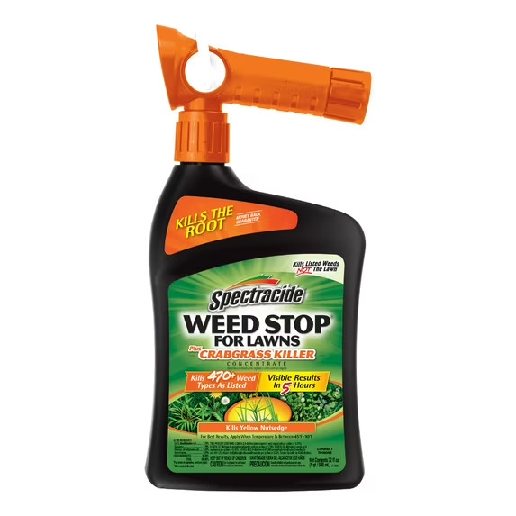 Spectracide Weed Stop for Lawns Plus Crabgrass Killer Concentrate 32 Ounces