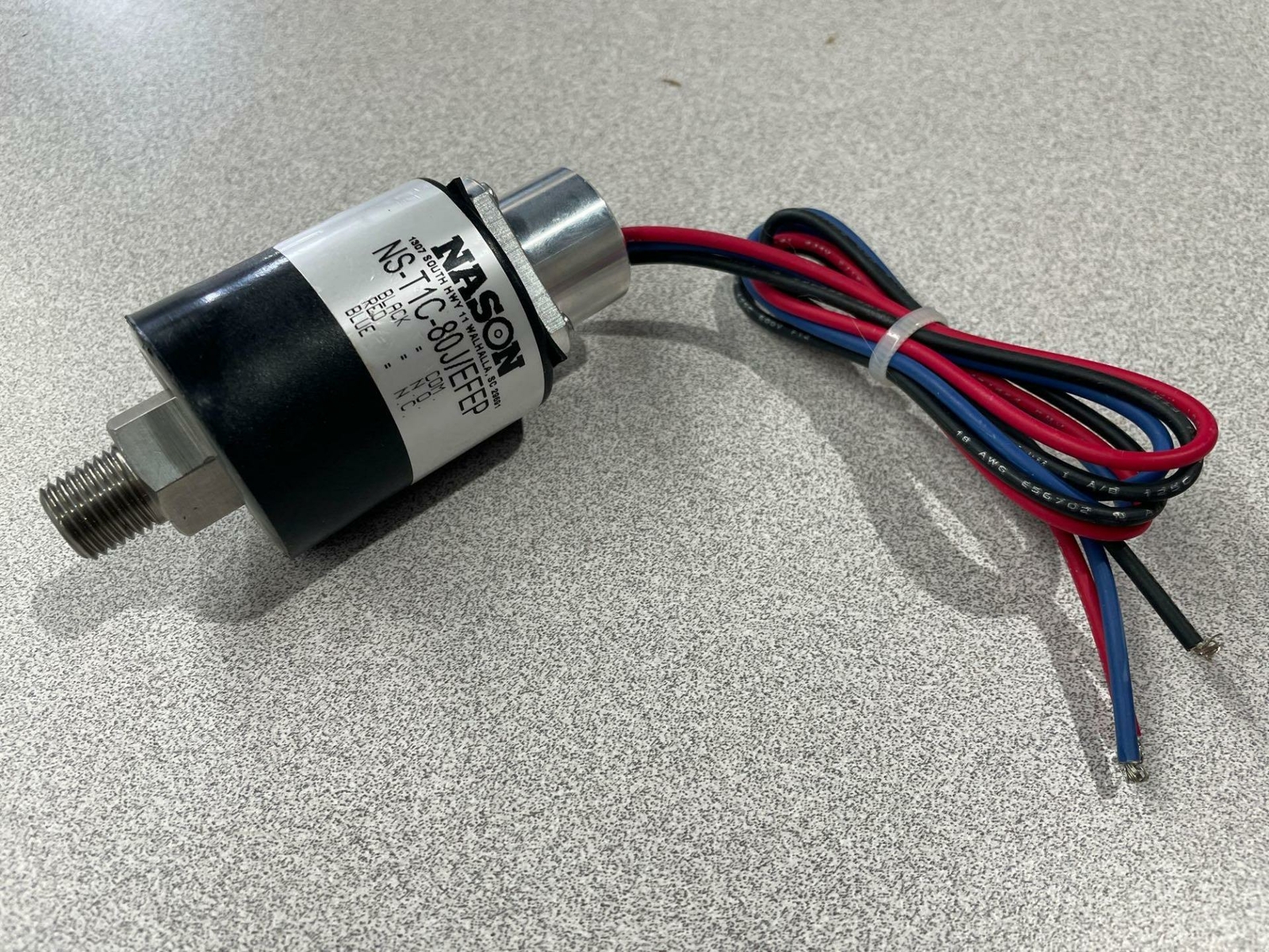NEW NASON NS-T1C-80J/EFEP High Pressure Switch, Open Box