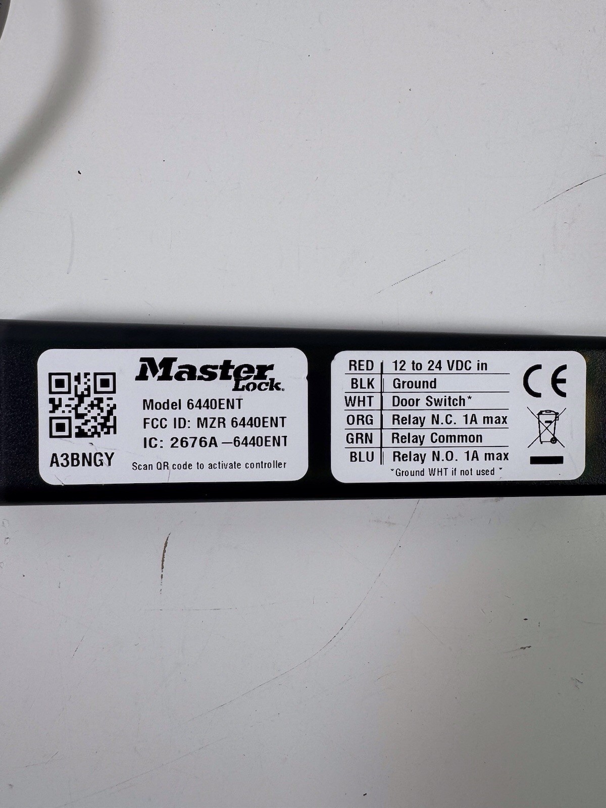 MASTER LOCK 6440ENT Bluetooth Door Controller Proximity Entry System