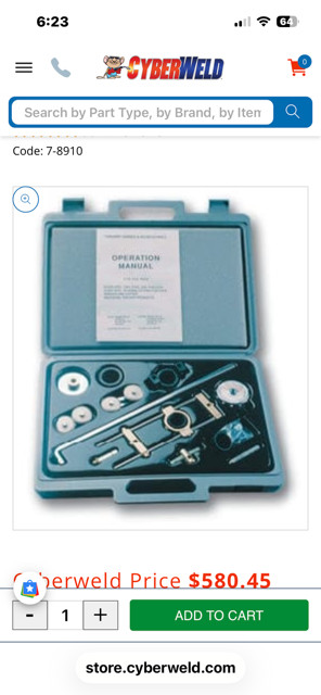 Thermal Dynamics 7-8910 Plasma Cutting Guide Kit *Complete*