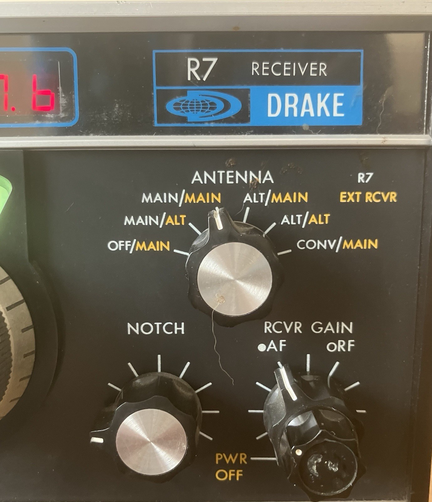 Drake R7 Receiver w/ MS7 Speaker and manuals