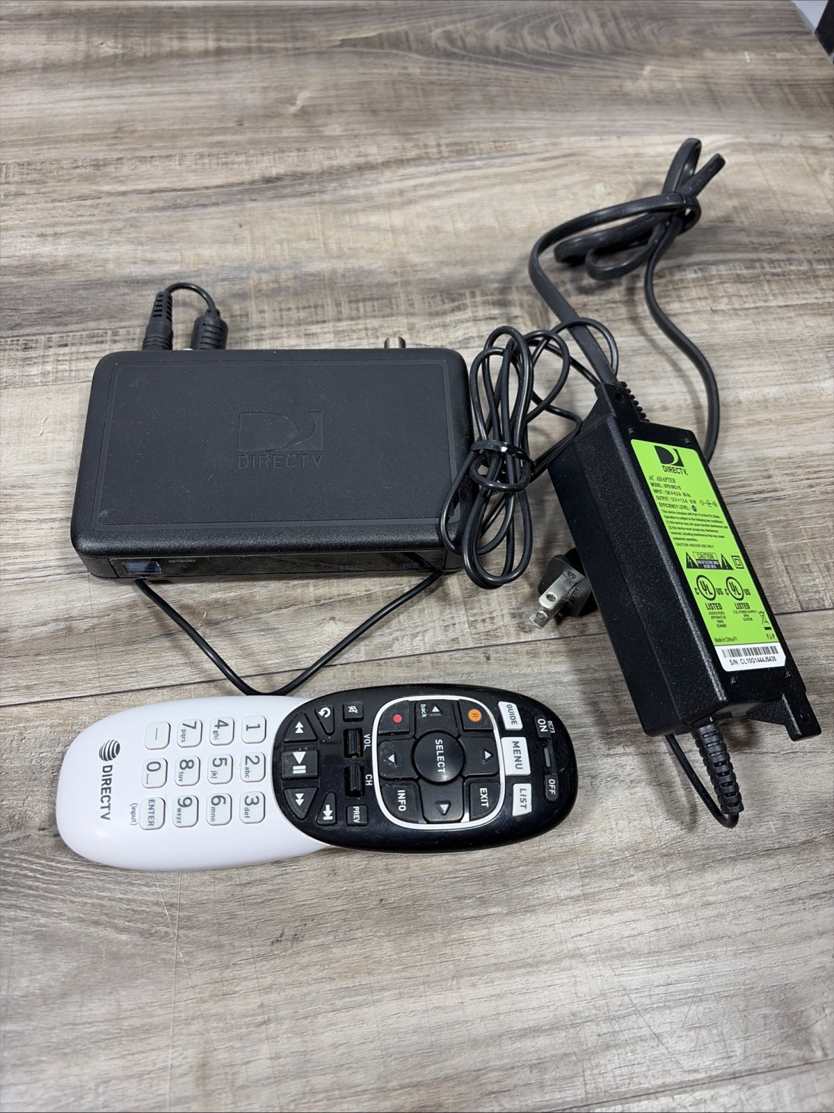 DirecTV C41-100 Advanced Whole Home Client Satellite Receiver W/POWER Cord