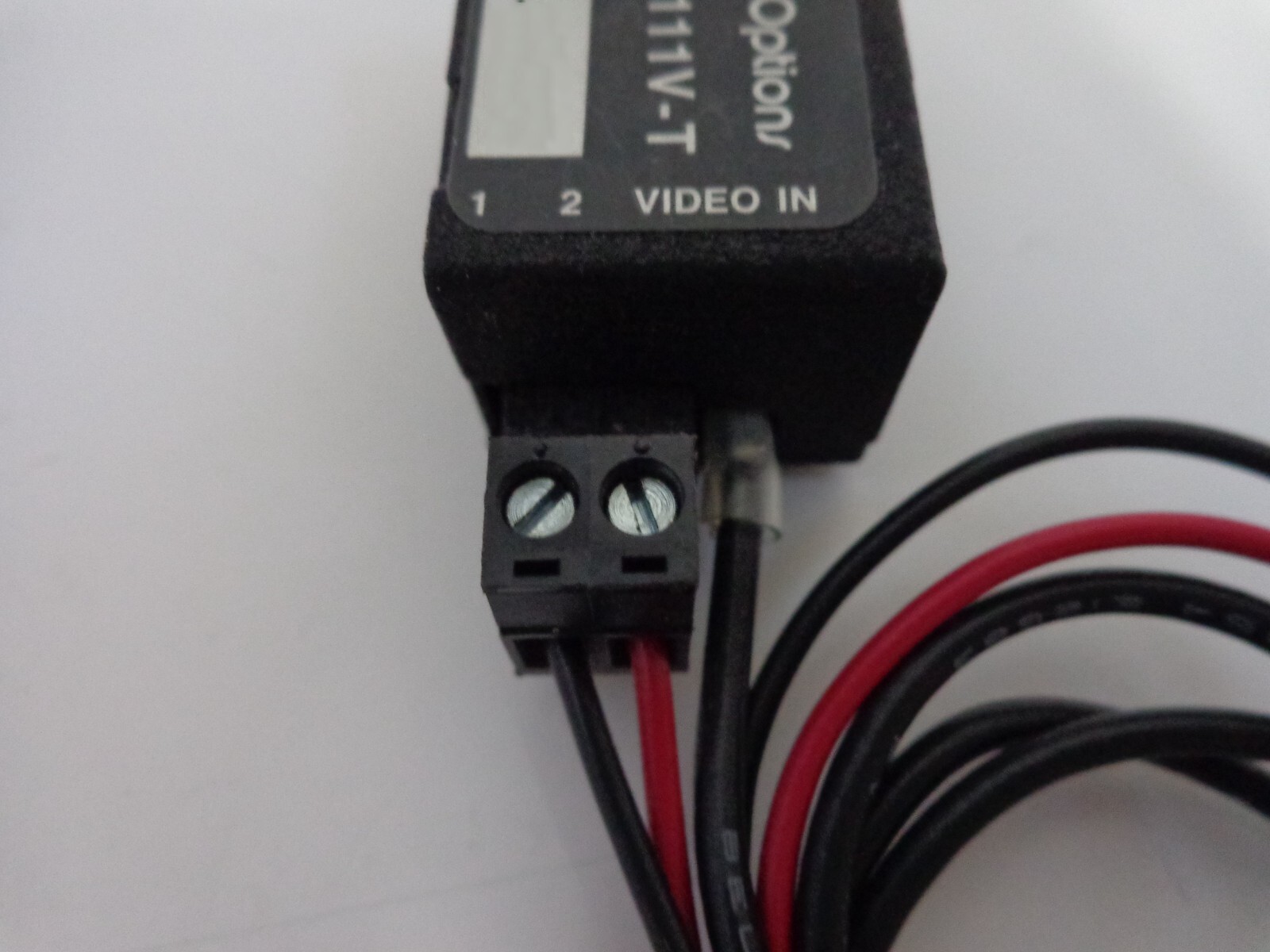 Fiber Options 111V-T 12-24VAC +12-24VDC Transmitter