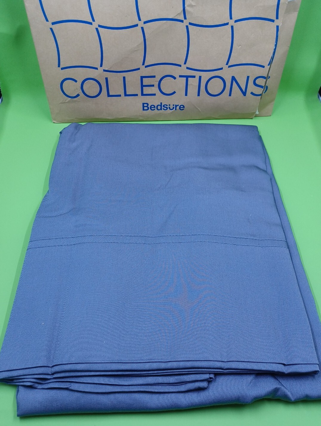 Bamboo Pillowcase King Size Set of 2, 20x30inches, Blue
