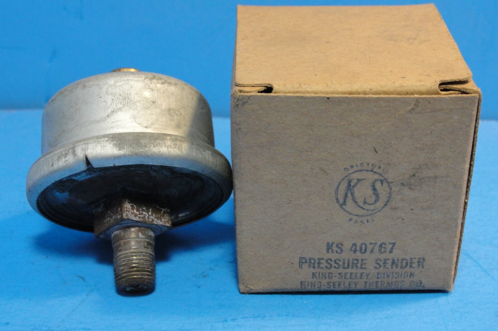 1957-1978 Ford Mustang Truck NOS King-Seely Oil Pressure Sender 80 PSI. KS-40767