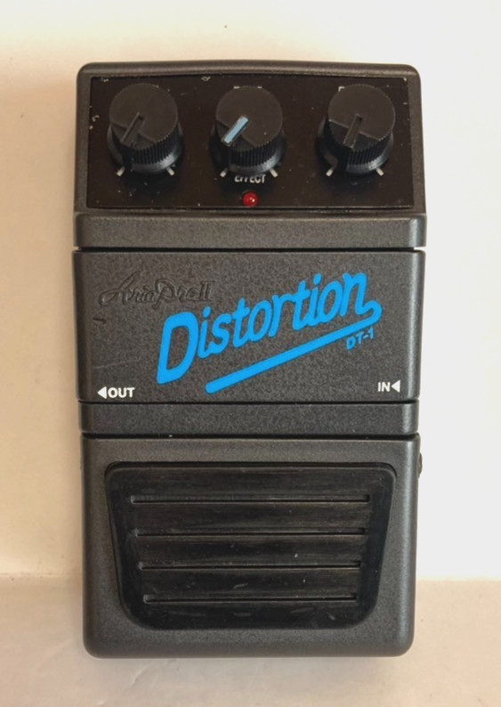 Aria ProⅡ DT-1 Distorton Guitar Effects Pedal Vintage 90s Free Ship From Japan