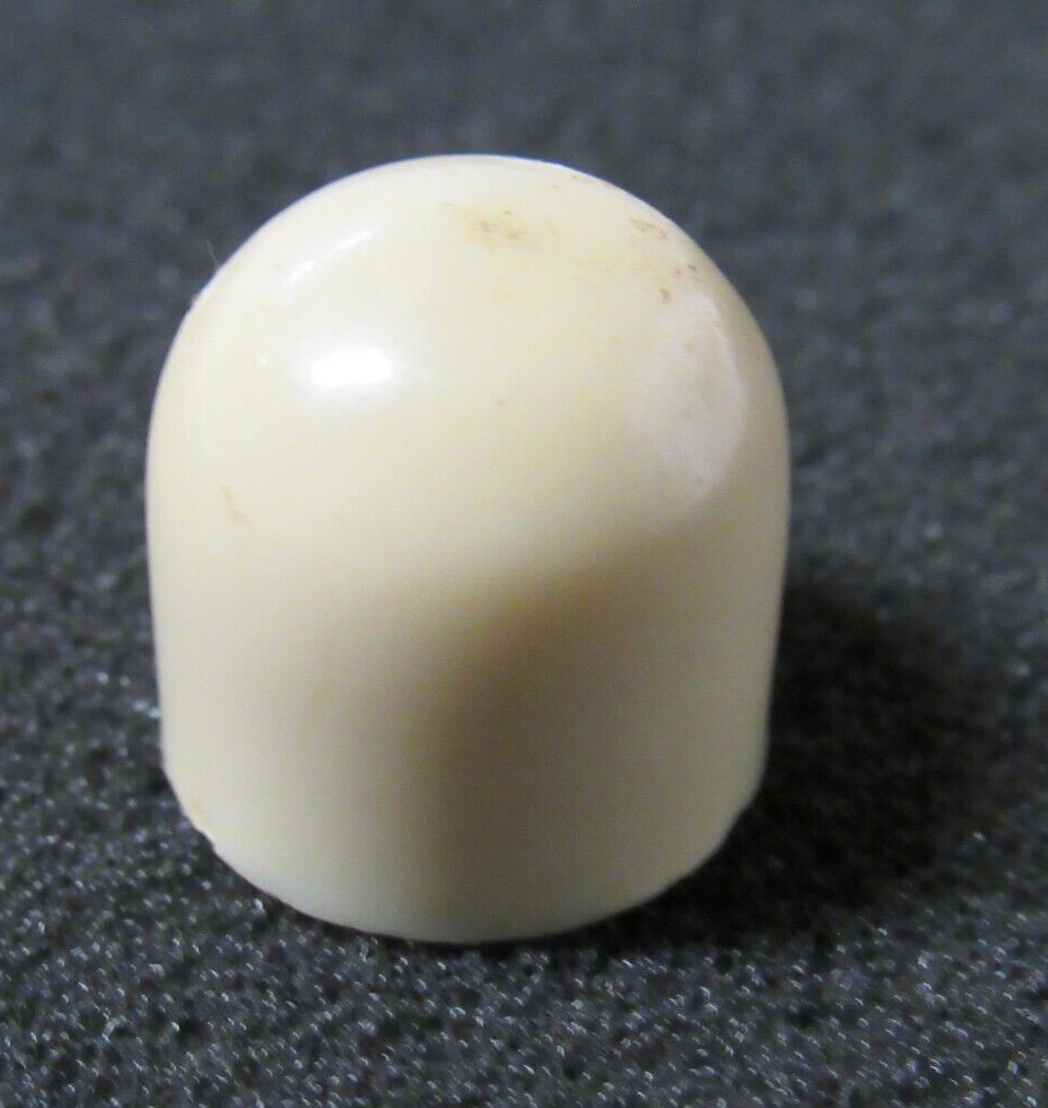 White  Radio Knob RCA Emerson Other Brand c 1930's