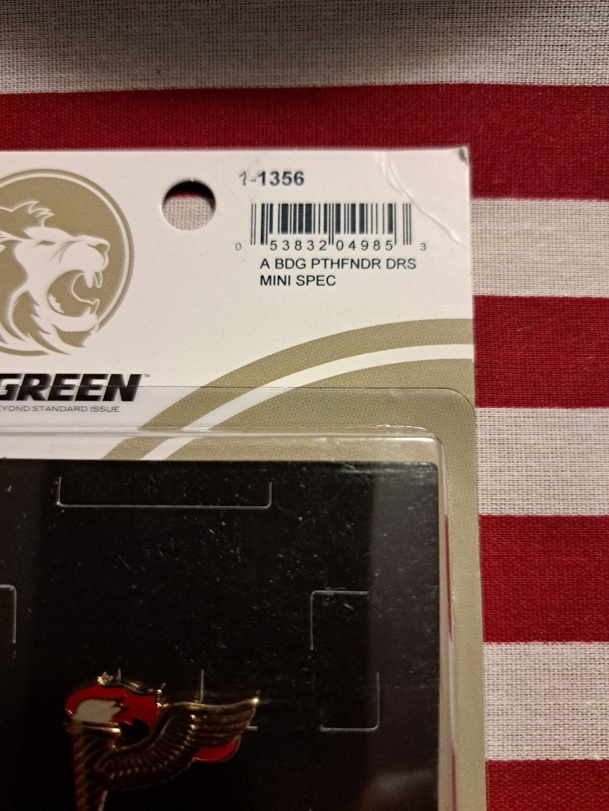 PATHFINDER MINI BADGE PIN NIP G-23