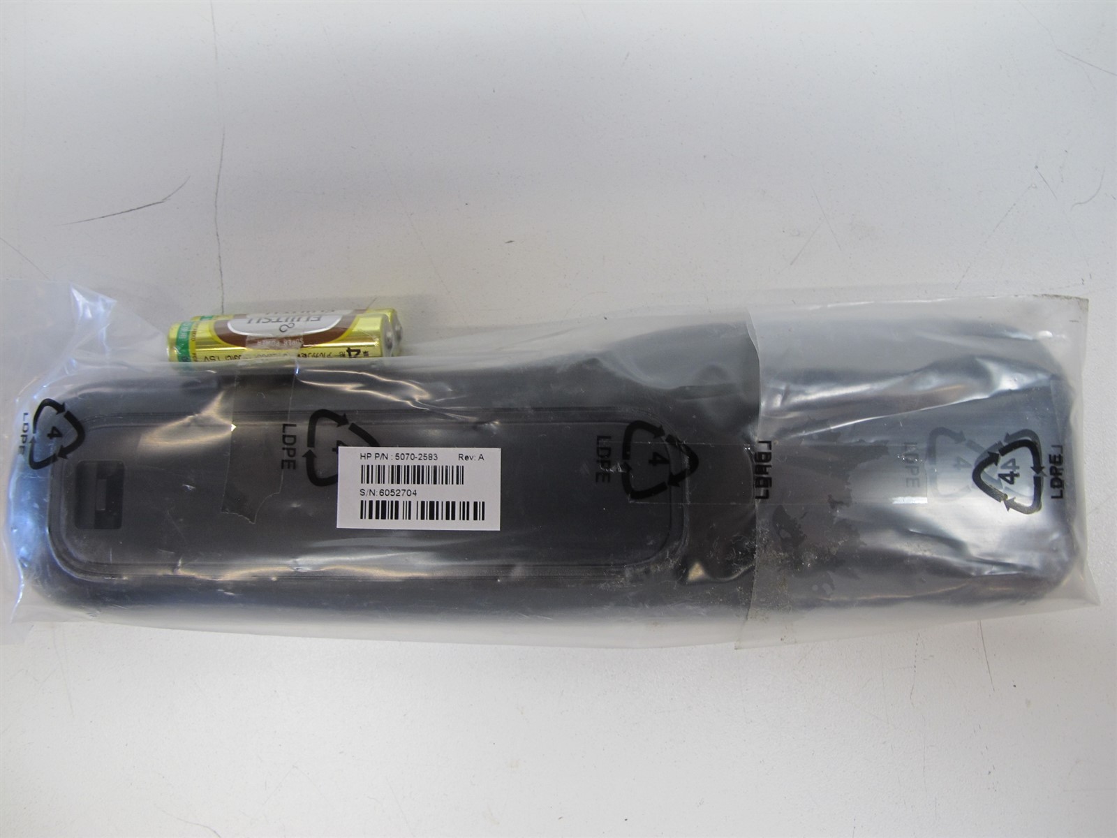 HP Windows Media Center Remote Control 5070-2583