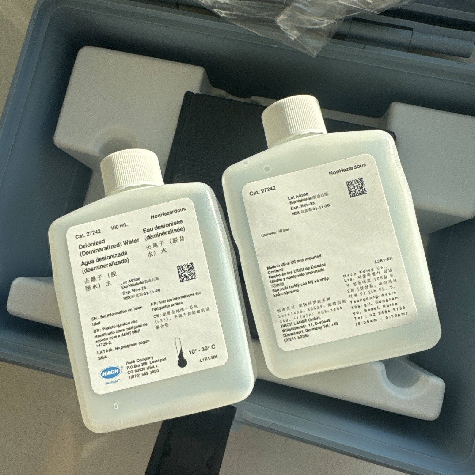 Hach Ammonia Test Kit