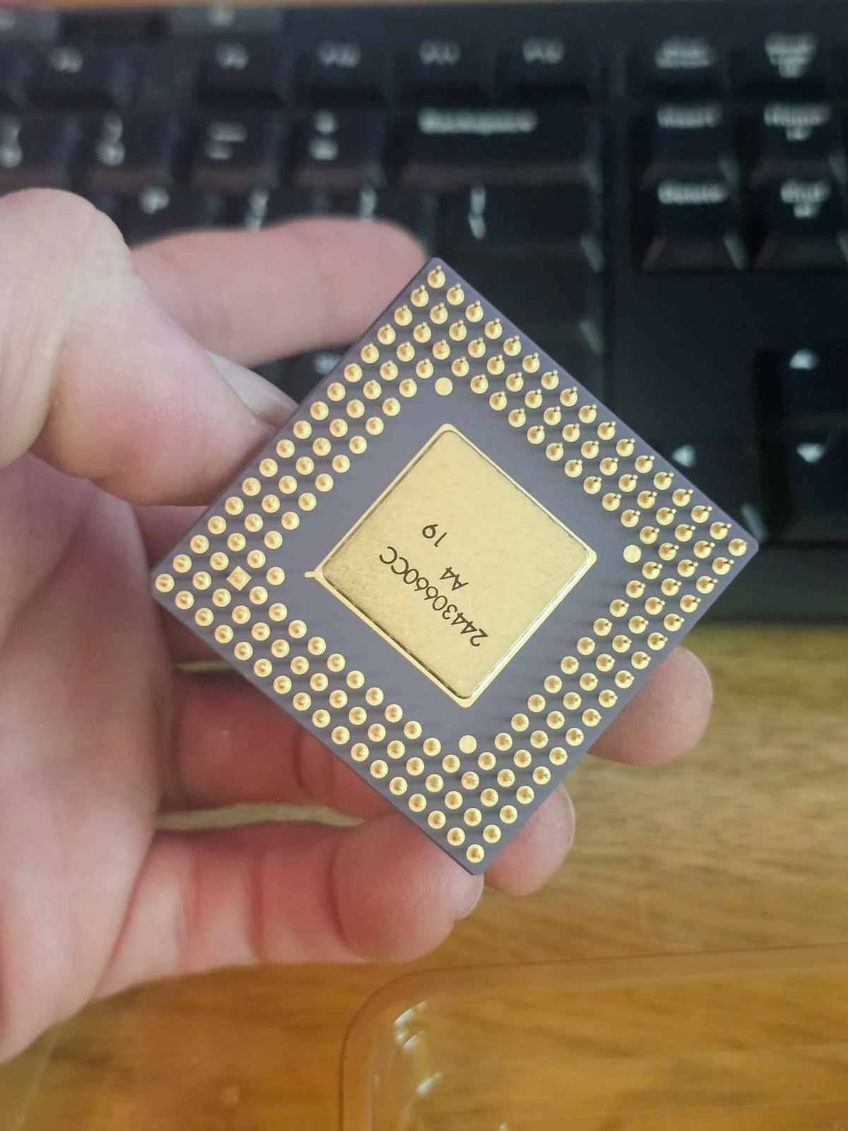 NICE NEW Rare Vintage Retro Upgrade SZ956 Intel DX40DP75 OverDRIVE CPU Processor