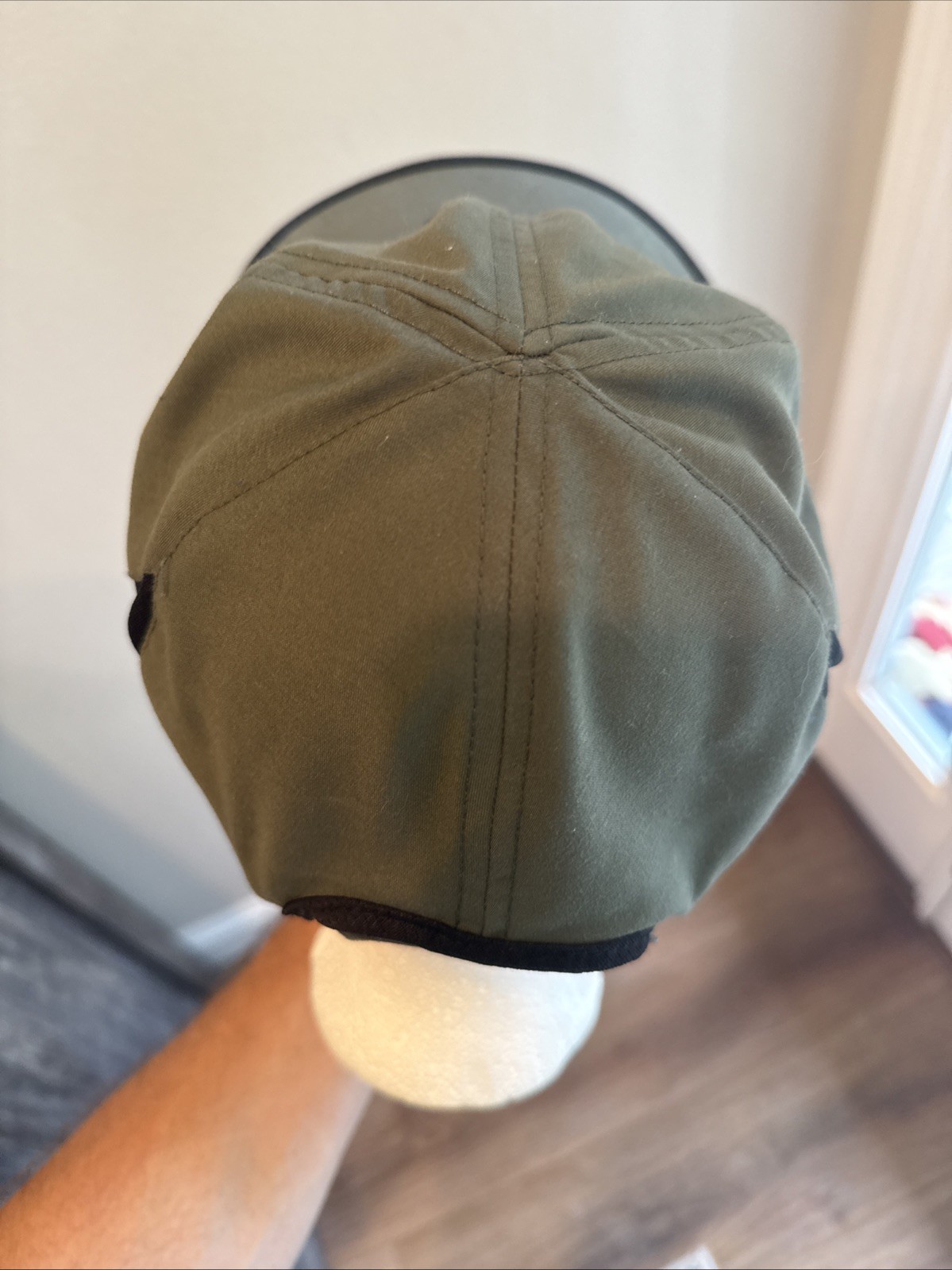 HIND GREEN VENTED RUNNING HAT CAP ONE SIZE ADJUST