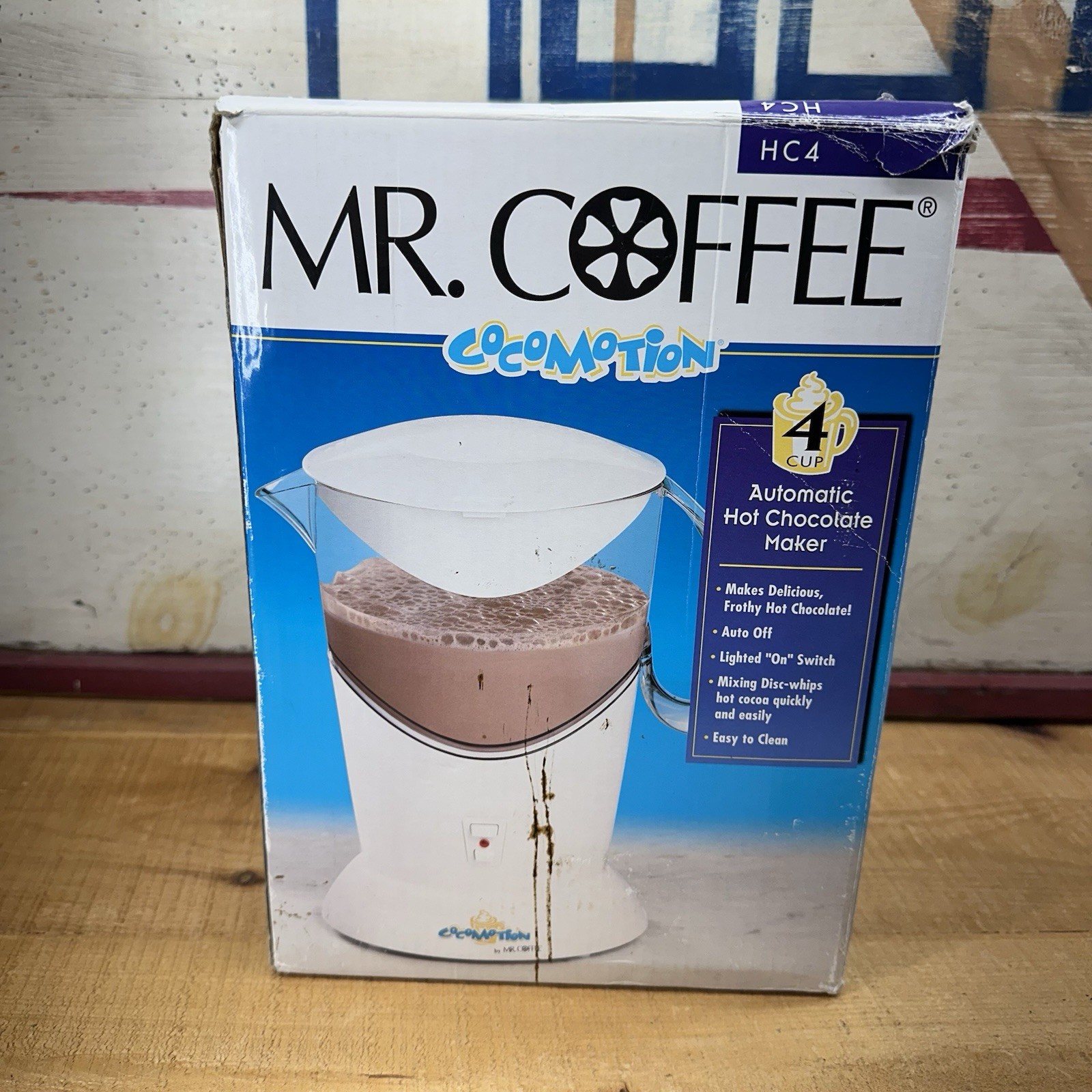 Cocomotion Hot Chocolate Maker by Mr. Coffee Automatic 4 Cup Model HC4