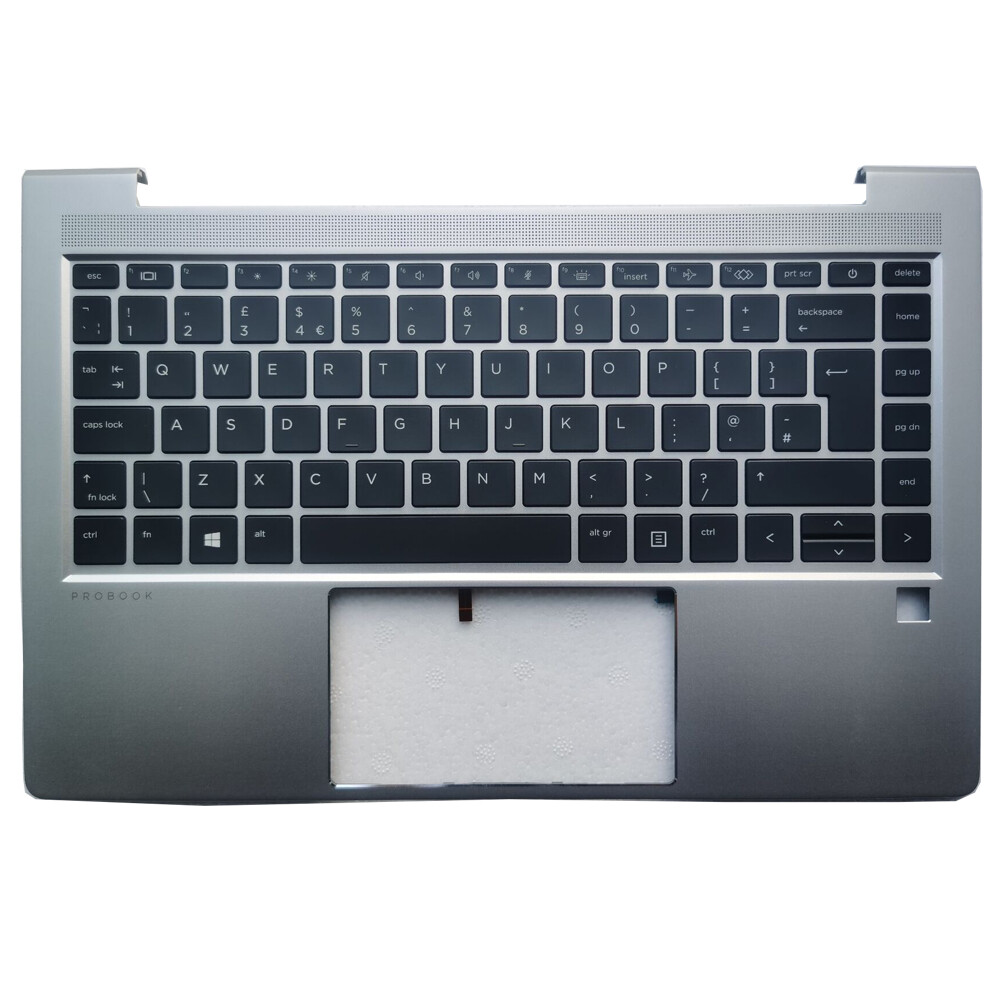 Laptop NEW FOR HP ProBook 440 G8 445 G8 640 G8 645 G8 UK Keyboard Palmrest cover