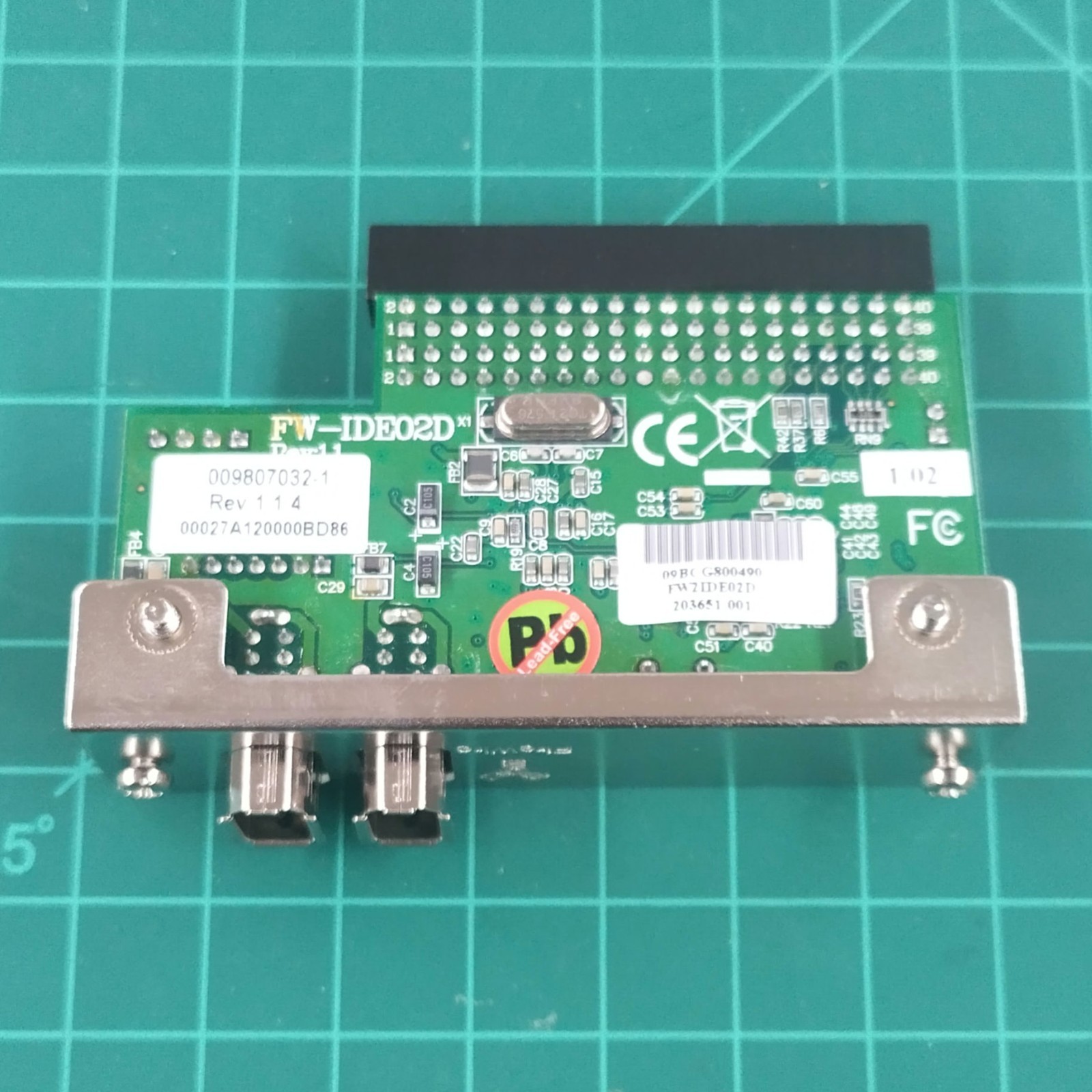 FW2IDE02D FireWire (IEEE 1394a) to IDE (ATA/ATAPI) RAID Bridge