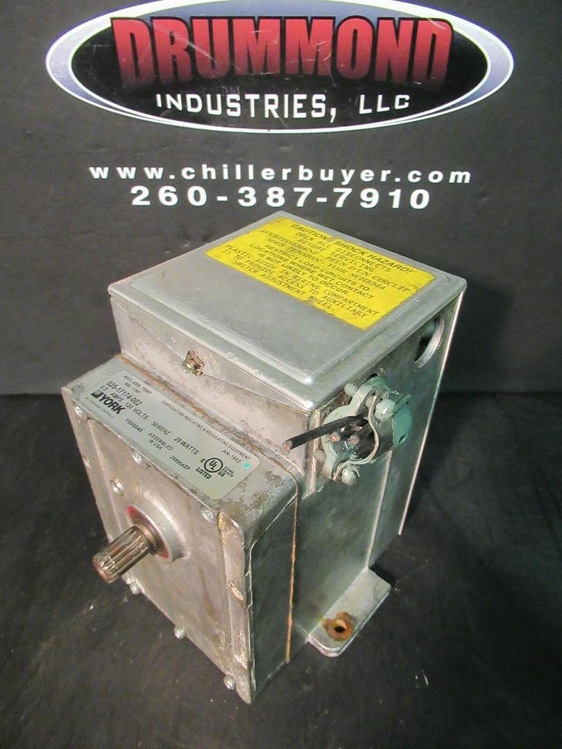 YORK / JOHNSON CONTROLS 025-17174-002 MOD MOTOR ACTUATOR 120 VAC 28 WATTS 0.5 A