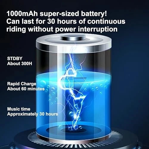Motorcycle Bluetooth Headset with Microphone,Wireless Helmet 2 Intercom set
