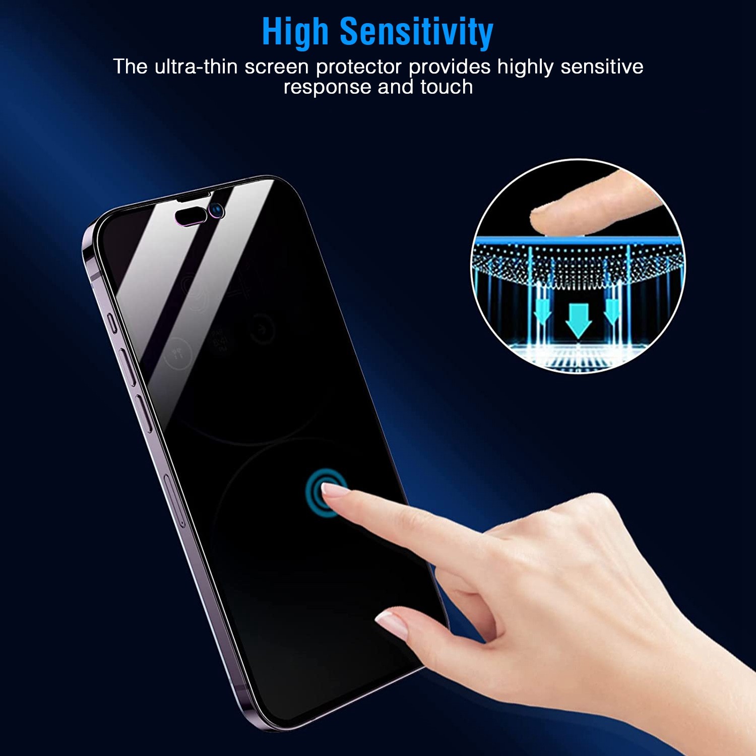 Privacy Screen Protector / Camera Lens Protector for iPhone 12 13 14 Pro Max