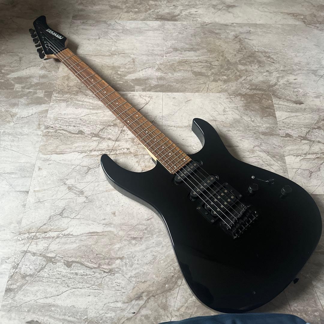 FERNANDES electric guitar body black