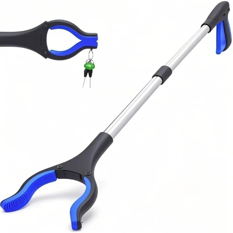 32"Grabber Pick Up Tool Extended Garbage Reaching Stick Trash Picker Folding