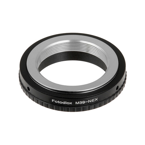 Fotodiox Lens Adapter M39/L39 (x1mm Pitch) Lens to Sony E-Mount