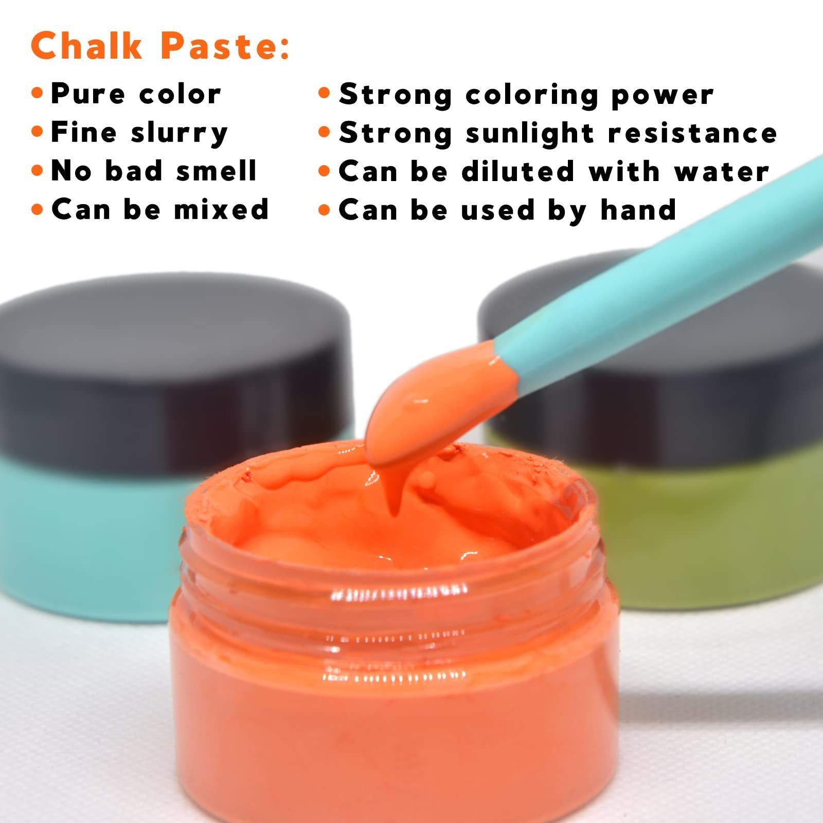 12PCS Chalk Paste,Screen Printing Ink,Chalk Paste Paint for Stencil,Reusable ...