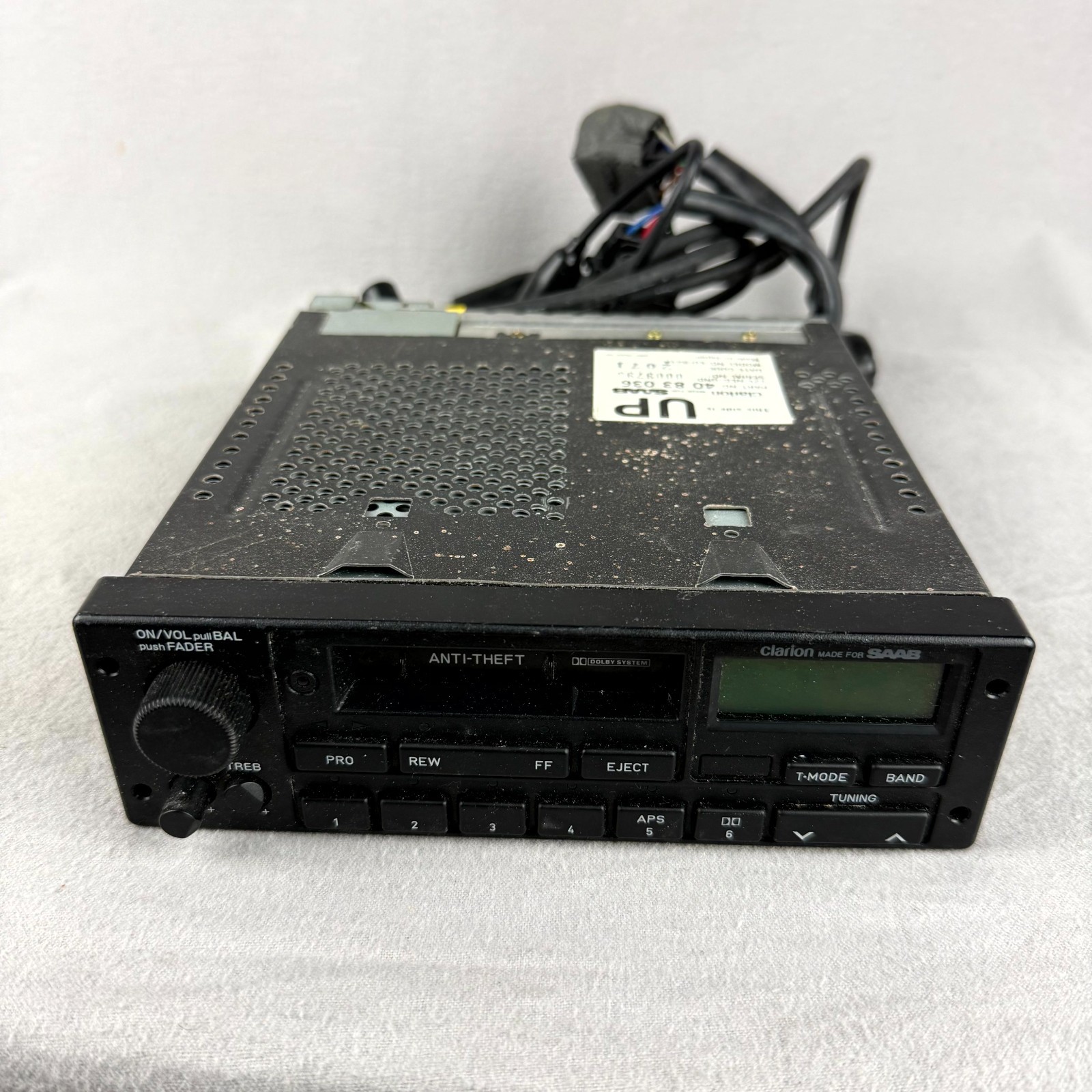 Clarion Made For SABB 40 83 036 EU-921A Car Radio 1982 Vintage Made In Japan