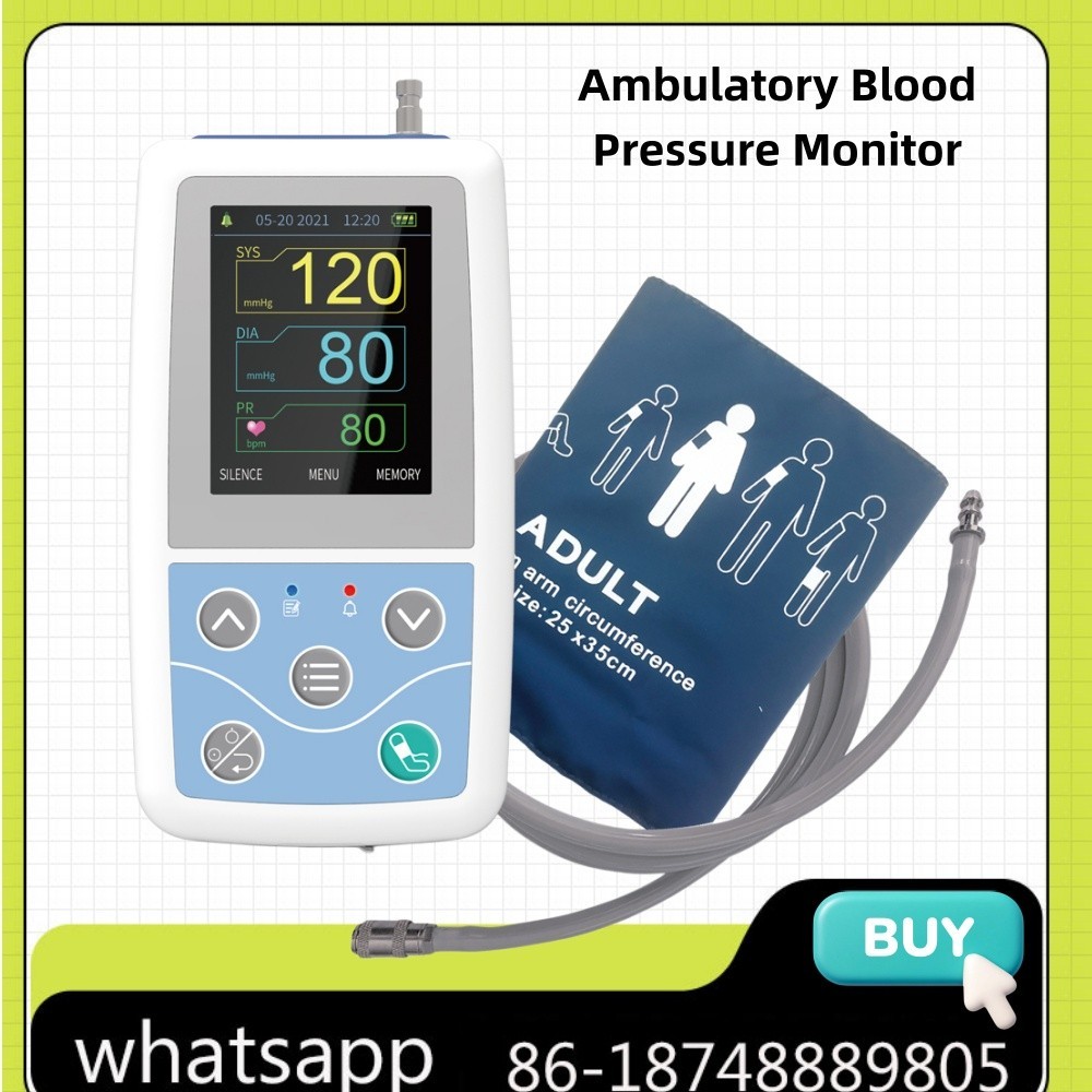 24 h  Ambulatory Blood Pressure Monitor ABPM50 Holter BP,PC software,adult