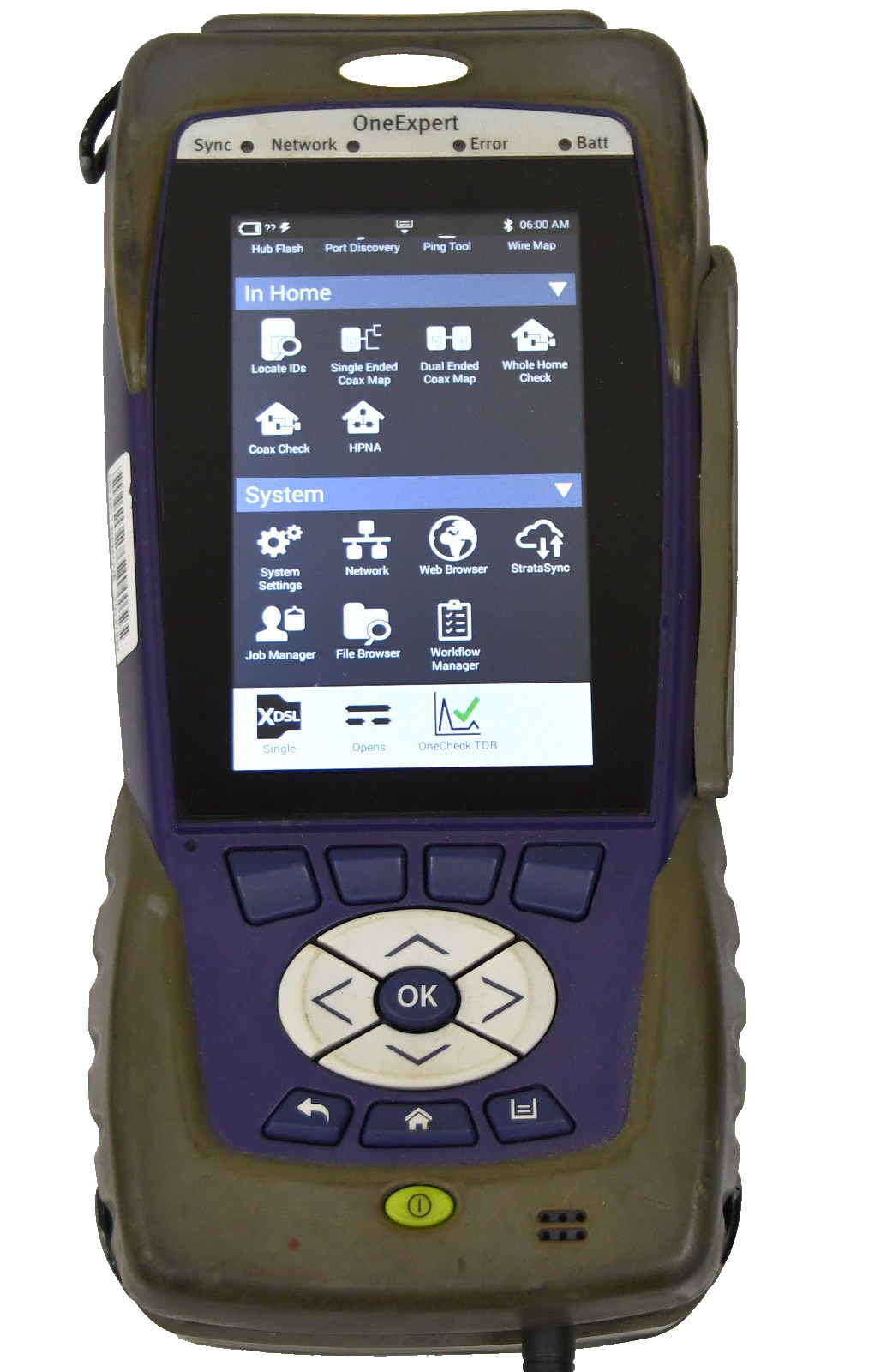 Viavi Jdsu ONX-580 One Expert ONX-BDCM-DSL-BONDED G.Fast Broadcom 212Mhz Sckipio