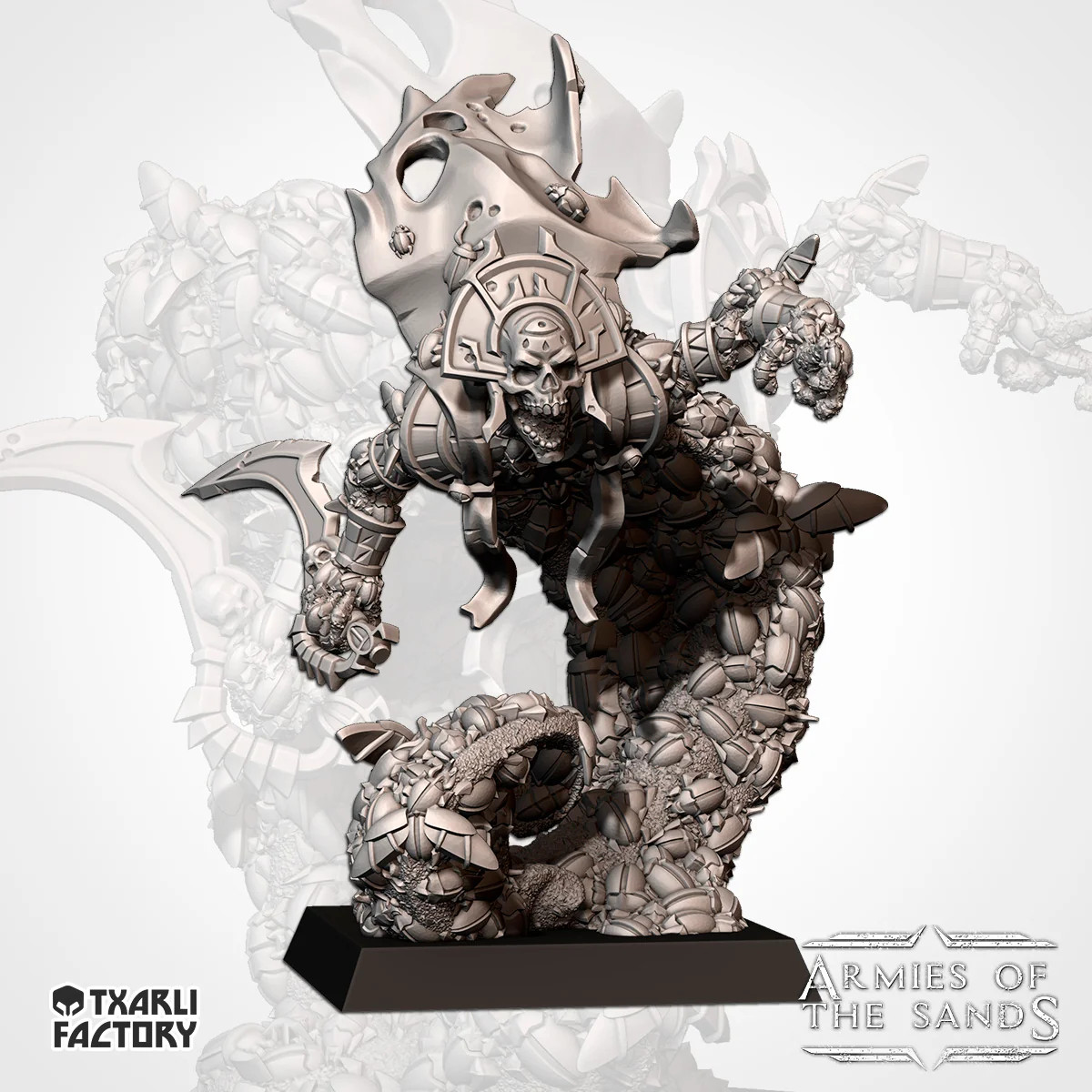 The Usurper King - 28-32mm Armies Of The Sands - Resin Tabletop Miniature