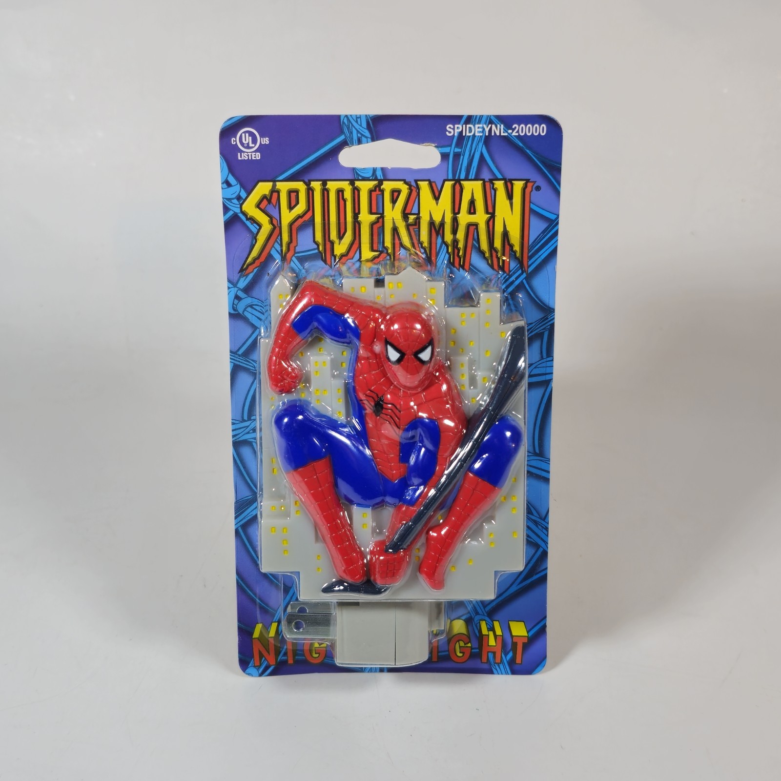 2003 Spider-Man Night Light 3-D Designs NEW