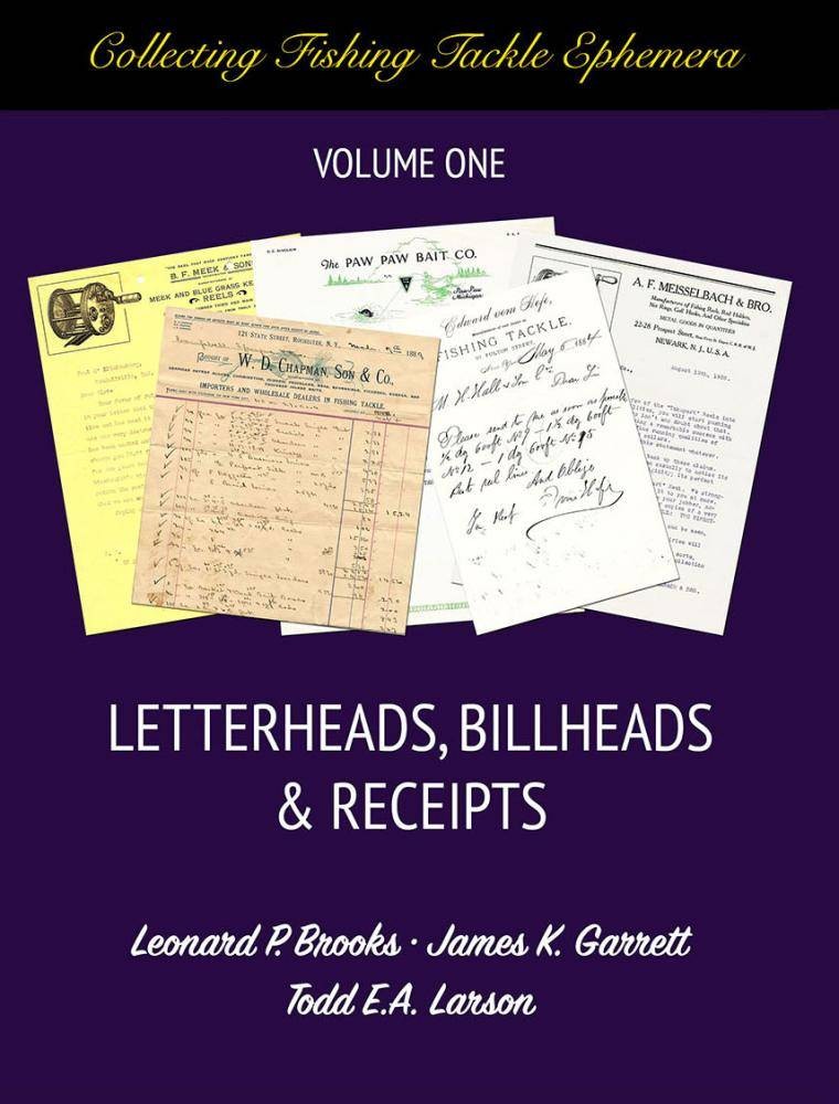 Collecting Fishing Tackle Ephemera Volume 1 Letterheads, Billheads & Receipts
