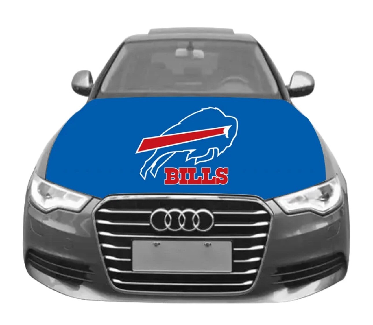 Buffalo Bills Car Auto Hood Cover Sports Flags Flags 60” X 48” Fan Decor