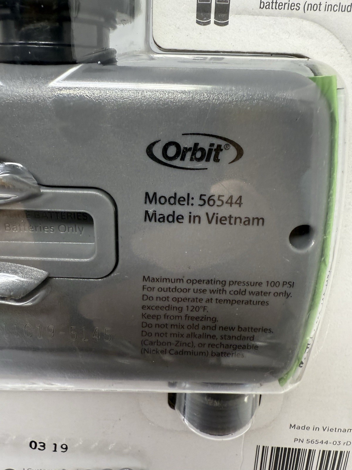 The NEW Orbit Advanced Hose Faucet Timer Programmable 2-Outlet 56544-03 rD