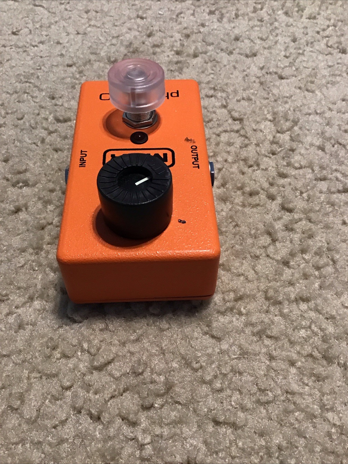 MXR M101 Phase 90 Phase Shifter Effects Pedal Orange Script MOD