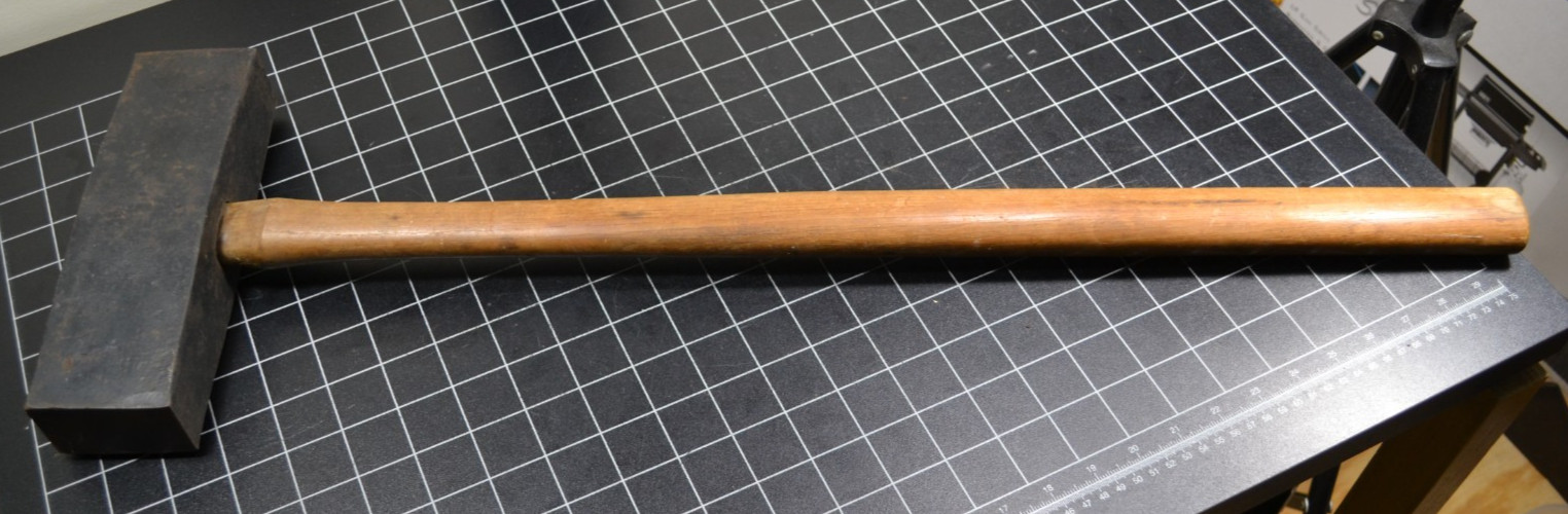WOODINGS-VERONA - 16# SPALLING HAMMER WITH THE ORIGINAL HANDLE