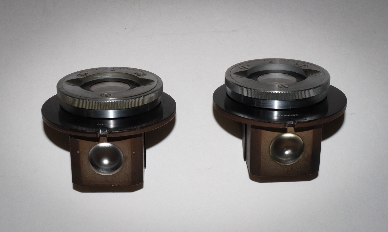 Zeiss Microscope Field Lenses -Pair