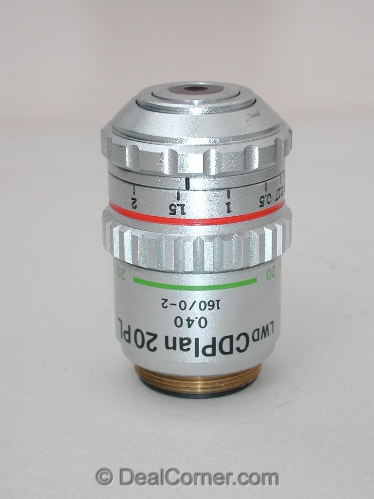 Olympus LWD CDPlan 20PL 20x Phase Microscope Objective (CD Plan)