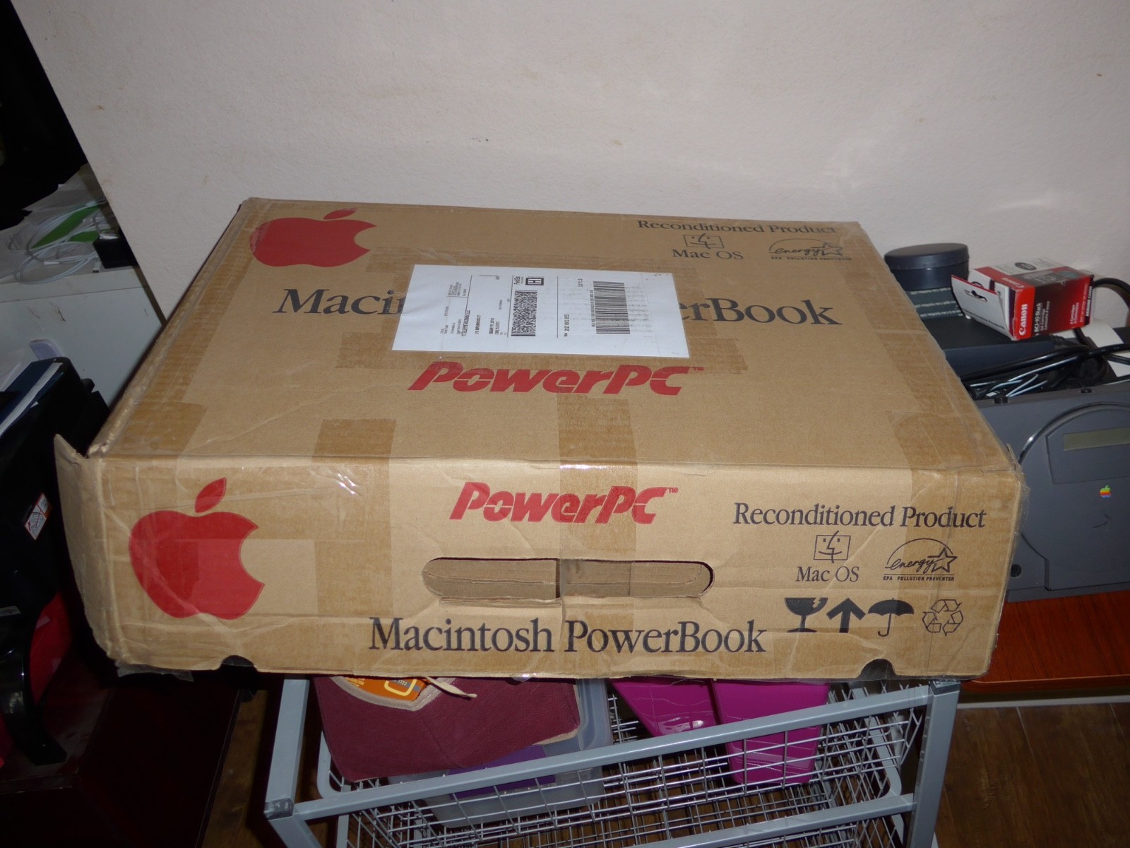 Vintage Apple Macintosh PowerBook 1400cs NewerTech NuPowr G3 Card complete