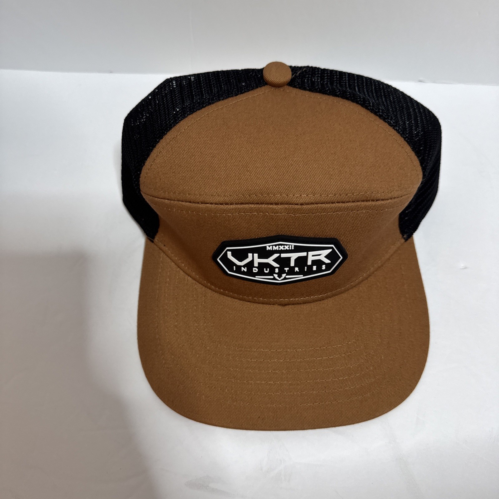 VKTR Industries Firearms Brown/Black SnapBack Hat Brand New
