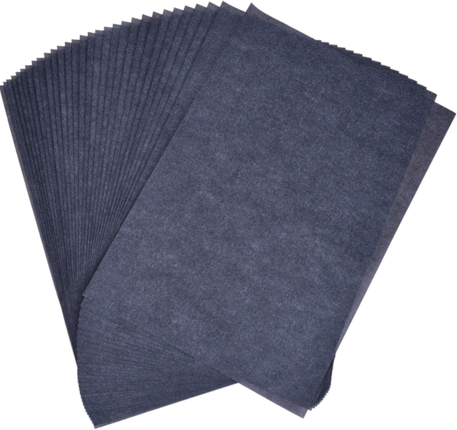 Erasable 30 Pack Graphite Carbon Copy Tracing Paper - 9x13 Inch Versatile Sheets