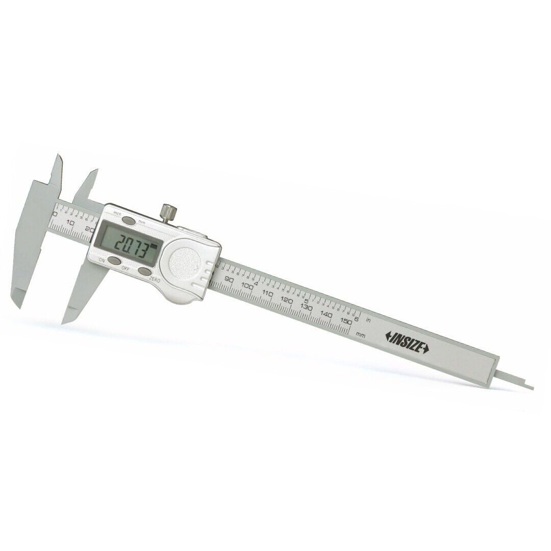 Insize 1139-150 Plastic Digital Caliper Range 0-150mm/0-6" + Free Shipping