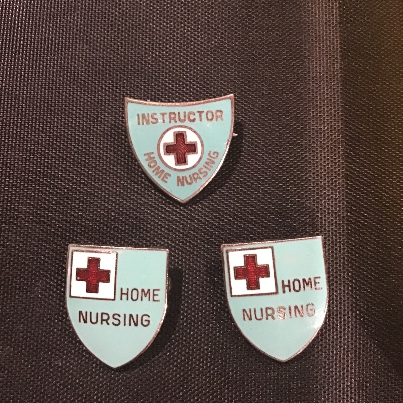 Instructor & Home Nursing 3 lot Metal pin pinback lot x 3