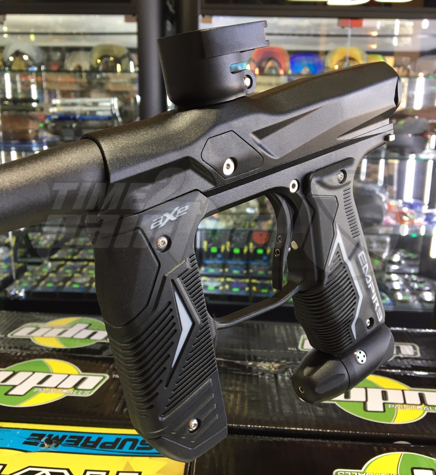 Empire Axe 2.0 Paintball Marker - Dust BLACK Free Shipping