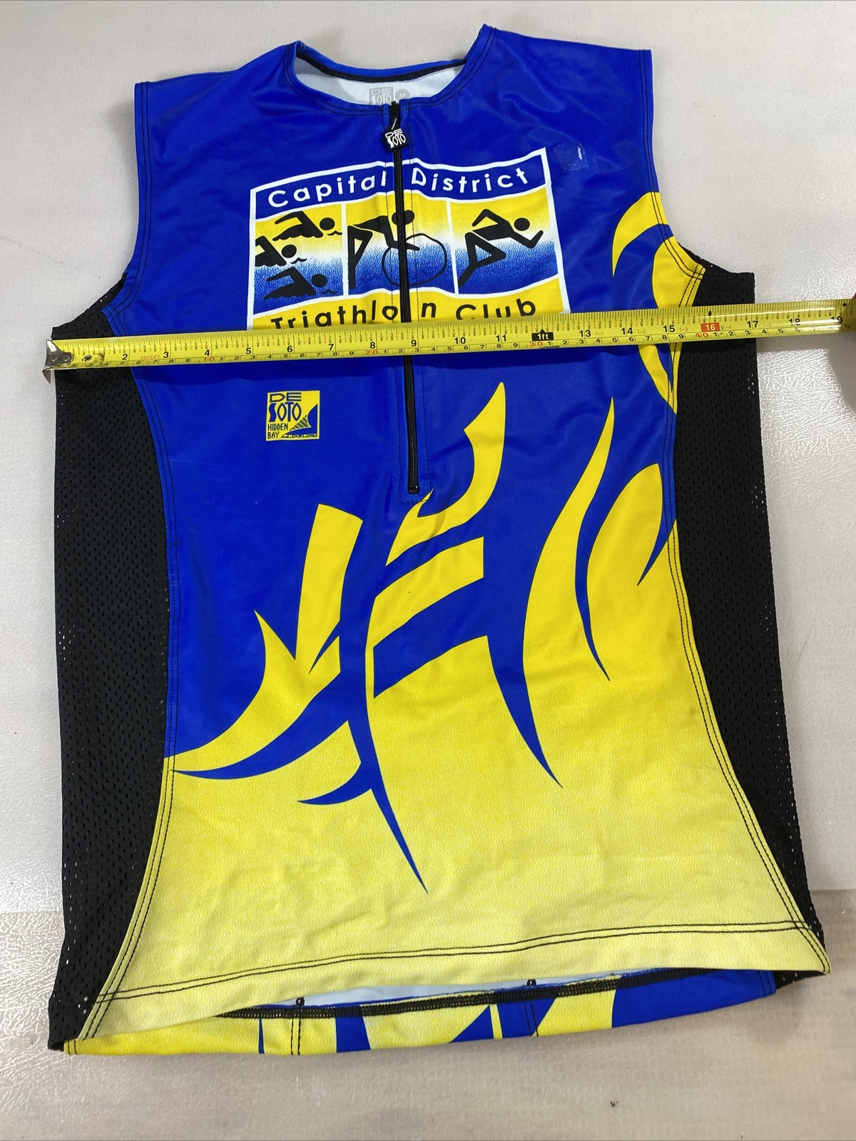 Desoto tri triathlon top Medium M (7798-2)