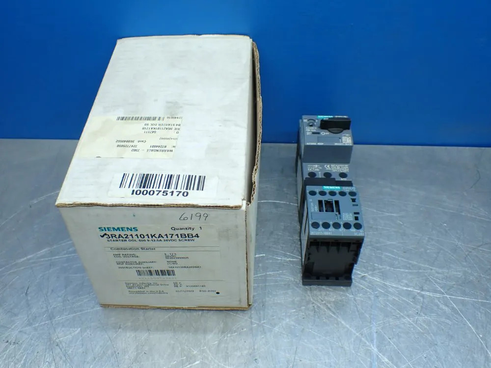 SIEMENS COMBINATION STARTER 3RA21101KA171BB4