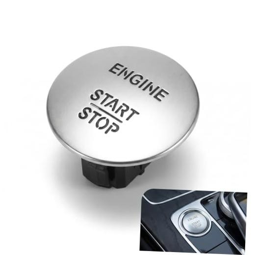 Engine Start Stop Button Switch, Push to Start Button Engine Ignition Switch,