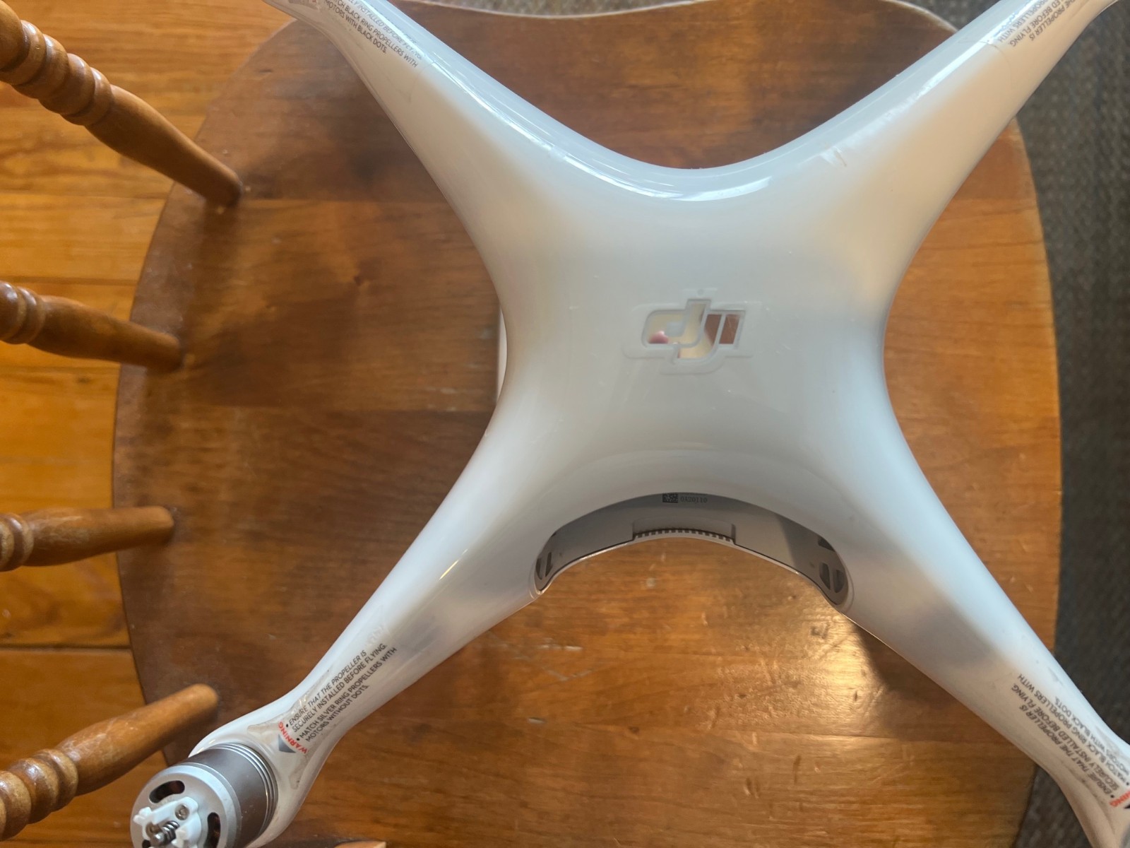 DJI Phantom 4 Advanced WM332A Drone Only White – Replacement Aircraft –No Camera